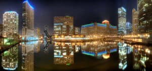 Chicago River From Lake Street Bridge