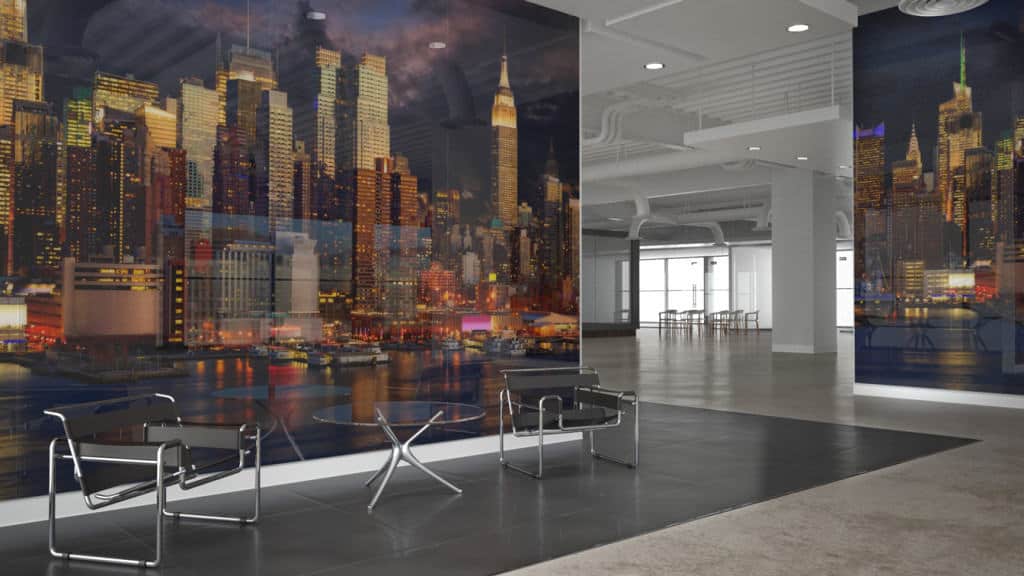 Custom Glass Walling New York Skyline